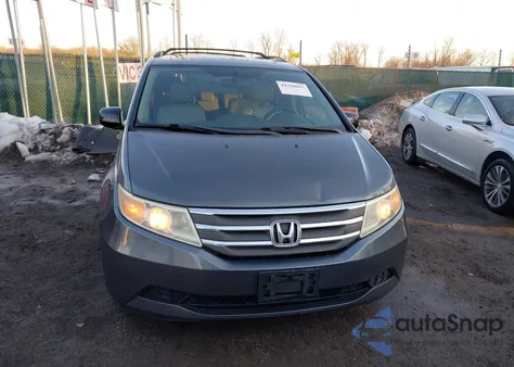 2011 Honda Odyssey Ex-L z USA, uszkodzony, nr VIN 5FNRL5H68BB077174